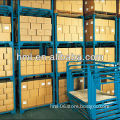 Metal rack for warehouse storage